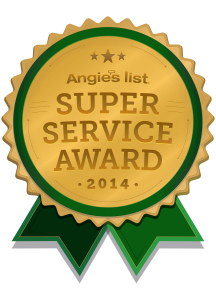Angies Customer Service Award 2014